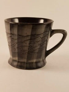 Asian Style Embossed Small Tea Cup Mug Beautiful! - Picture 1 of 4