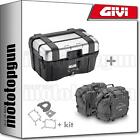 GIVI TOP CASE TRK46N + VALISES LATERALES GRT720 + YAMAHA TRACER 900 2020 20