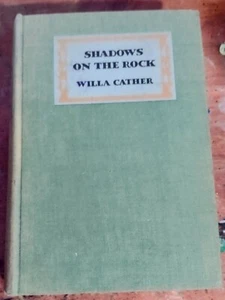 Vintage Shadows on the Rock by Willa Cather 1931 HB 1st Edition - Imagen 1 de 3