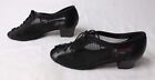 Supadance Women's Leather Mesh High Heel Open Toe Practice Sandal Jw7 Black Us:9