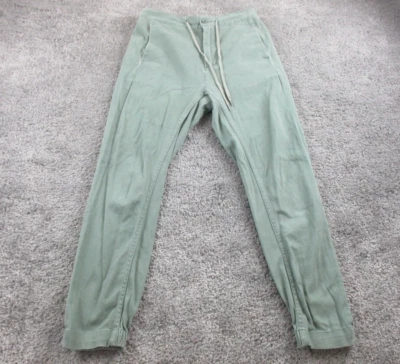 Pantalones oxidados 8 L25 cordón holgado tiro alto puños verde Foto 1 de 4