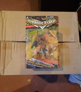 RARE Lanard JURASSIC CLASH Sabortooth Tiger 2017 Dino Wrangler - Bild 1 von 2