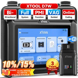 2025 XTOOL D7W Bidirectional OBD2 Scanner Diagnostic Tool ECU Coding Programming - Picture 1 of 14