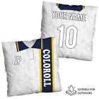 Preston 1994 Home Shirt - Personalised Retro Football Scatter Cushion -Two Sizes