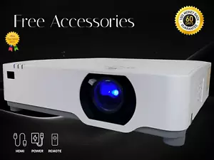 NEC P525WL 3LCD Projector Laser 5000 Lumens Home Theater 4K Ultra HD HDMI Remote - Picture 1 of 12
