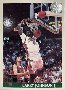 1991 Front Row Complete Silver Set Larry Johnson (rare Japanese) #2308/2500 NM+