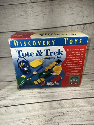 Tote & Trek Camping Set By Discovery Toys (Missing Compass Watch) - Image 1 of 4