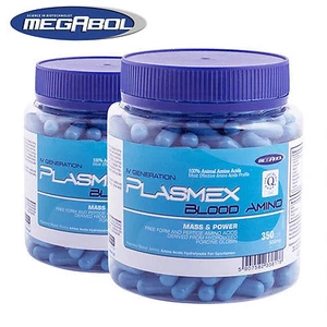 PLASMEX - 350 Cápsulas - Fuente de aminoácidos de alta calidad, masa y potencia, recuperación - Imagen 1 de 4