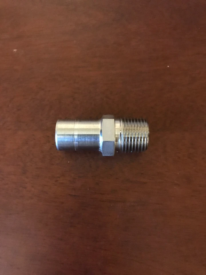 Swagelok SS-8-T SS Fitting 1/2in Male Tube OD Adapter x 1/2 NPT NEW - Image 1 of 1