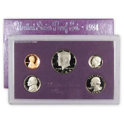 1984 Clad Proof Set U.S. Mint Original Government Packaging OGP - Image 1 of 4