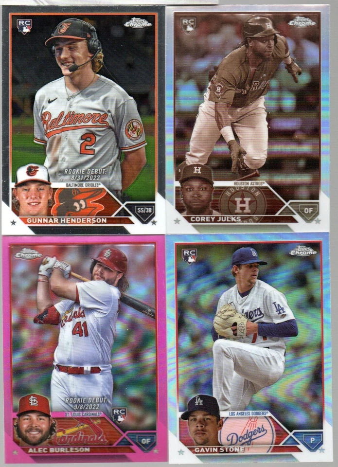 2023 TOPPS CHROME UPDATE SINGLES/INSERTS/PARALLELS***YOU PICK*** - Image 1 of 1