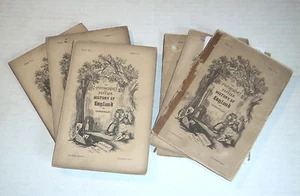 RARE 1847 ORIG. PARTS: PICTURESQUE & POPULAR HISTORY OF ENGLAND by Thos.Miller - Picture 1 of 1