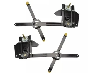Manual Window Regulators Front Pair Set for Chevy GMC Pickup Truck Blazer Jimmy - Picture 1 of 6