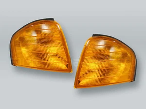 Amber Corner Lights Parking Lamps PAIR fits 1994-2000 MB C-Class W202 - Bild 1 von 2