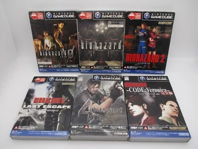 GameCube BIOHAZARD 1 2 3 4 0 & Code: Veronica 6Games Japan GC Resident Evil - Image 1 of 4