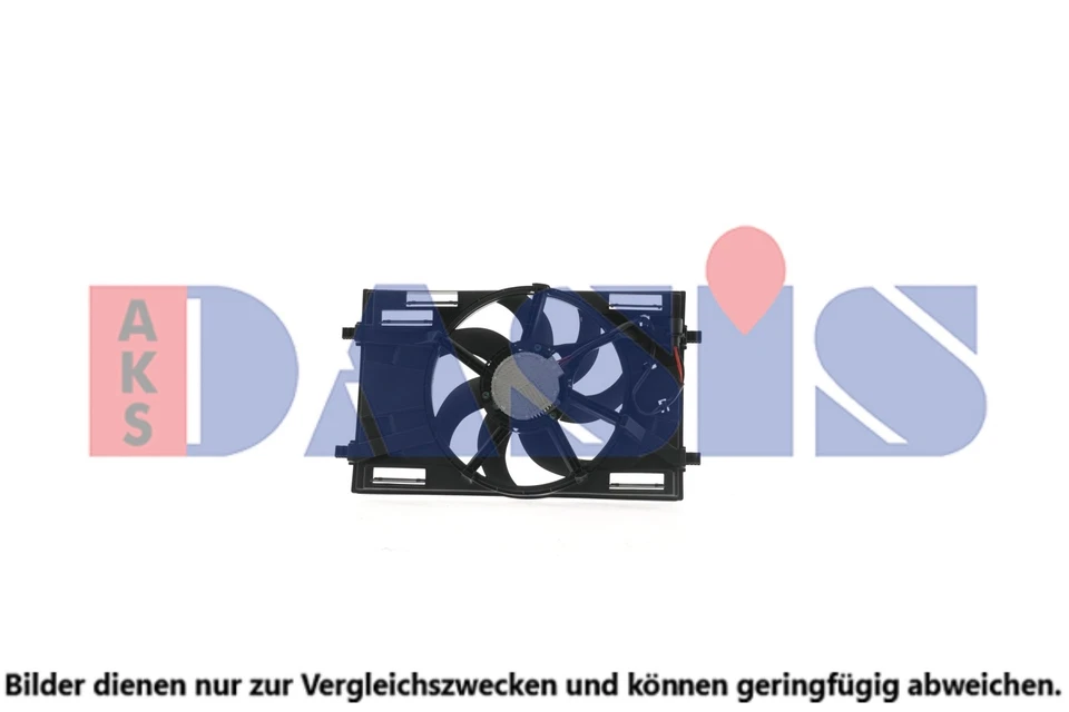 Ventola radiatore AKS DASIS Ø395 mm per Seat Leon VW Golf VII AUDI A3 SKODA Octavia  - Immagine 1 di 1