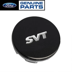 1994-2004 Ford Mustang & Cobra 2.5" Black & Silver SVT Center Cap - Picture 1 of 5