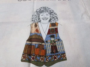 Pumpkin Junction Vest Fabric Panel, Cut & Sew by Leslie Beck Fall Harvest - Picture 1 of 3