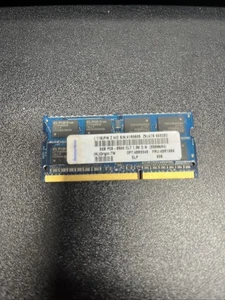 ELPIDA 2GB DDR3 SODIMM EBJ21UE8BDSO-AE-F PC3-8500S LENOVO FRU 43R1969 - Picture 1 of 1