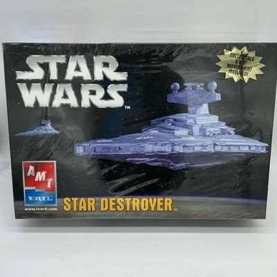 New STAR WARS Star Destroyer Model AMT Ertl FACTORY SEALED 2006 Skill 2 - Image 1 of 4