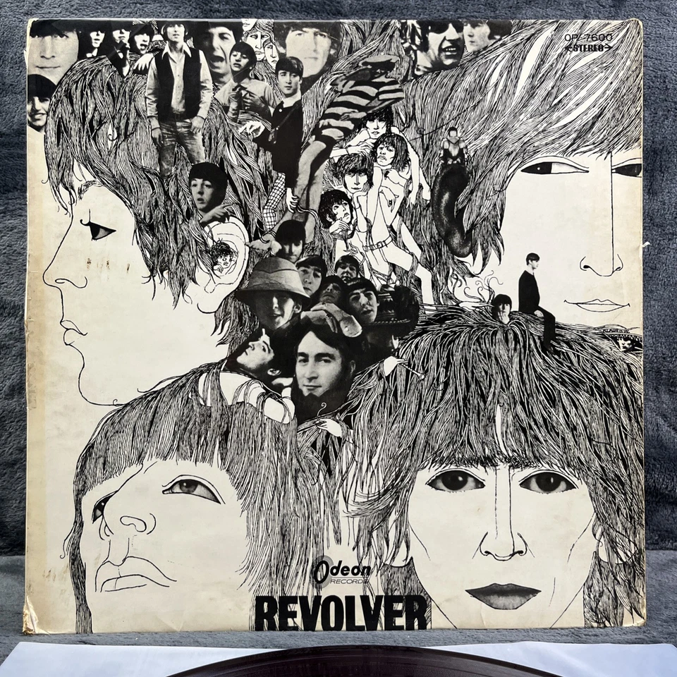Beatles - Revolver 1966 1st Japan Pressing LP Red Vinyl Record OP7600 - Bild 1 von 4