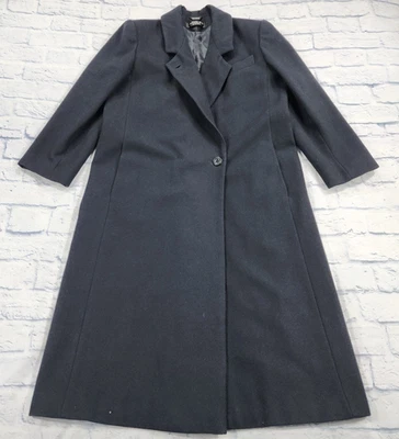 Gabardina Adolfo Classics MUJER 14 Negra 100% Lana Manga Larga DE COLECCIÓN  Foto 1 de 4