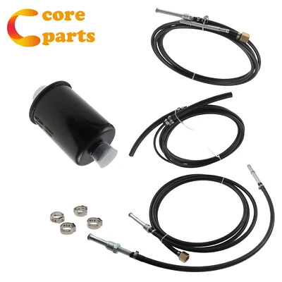 Kit de entrega de tubería de combustible de nailon negro para camionetas GMC C2500 Chevrolet K2500 Foto 1 de 4