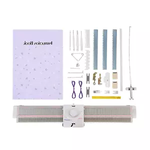 LK150 6.5mm Mid Gauge 150 Stitches Domestic Knitting Machine With Accessory - Picture 1 of 7