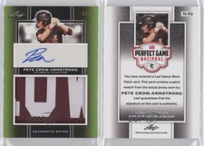 2019 Leaf Perfect Game National Showcase /25 Pete Crow-Armstrong Patch Auto