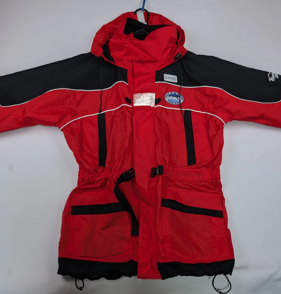 Rockwater Designs All Weather Snowsuit Men's Medium Red Mesh Lined *READ* - Image 1 of 4
