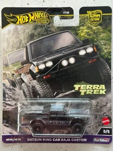 Hot Wheels Premium DATSUN KING CAB BAJA CUSTOM CHASE with Protector Terra Trek - Picture 1 of 3
