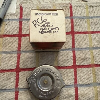 RC6 AC Delco Radiator Cap for Bronco F150 Truck F250 F350 Pickup Ford II F-150 - Image 1 of 2