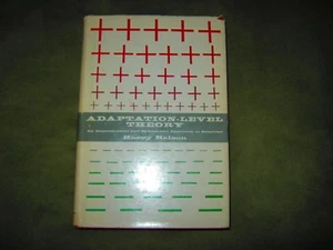 Harry Helsen - Adaption-Level Theory - Very Good Hardcover in Good Jacket - Picture 1 of 1