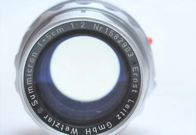 Lente Leica Leitz Summicron 50 mm F2 158 Foto 1 de 3