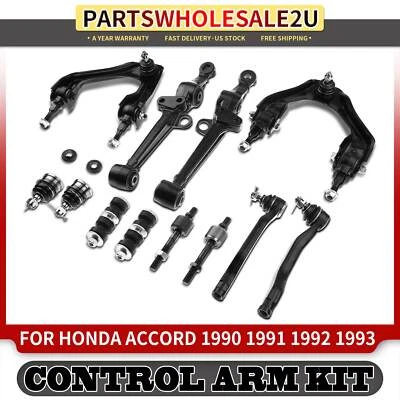 12x Brazo de control delantero y barra estabilizadora enlace y rótula para Honda Accord 90-93 Foto 1 de 4