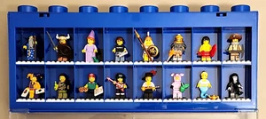 LEGO 71007 MINIFIGURE SERIES 12 COMPLETE SET w/DISPLAY CASE.  NEW/OPEN. GENUINE. - Picture 1 of 2