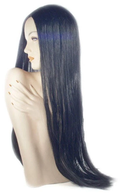 Lacey Wigs LW117LTPR B304A Straight Long Wig KAF5 60s Style Light Purple & Black - Image 1 of 1
