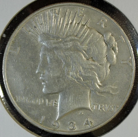 1934-D PEACE DOLLAR (747) Cover