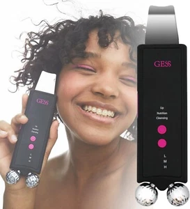 GESS MAMBA, Microcurrent Facial Device, Skin Scrubber Face Spatula, Face Massage - Bild 1 von 9