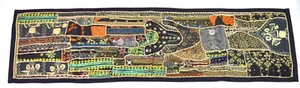 Beautiful Vintage Traditional Indien Dining Table Runner Gift Article. i17-162 - Picture 1 of 7