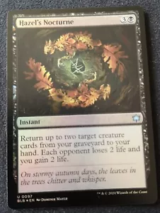 Hazel's Nocturne - Foil - BLB - MTG - NM Unplayed - EN - 0097 - Picture 1 of 1