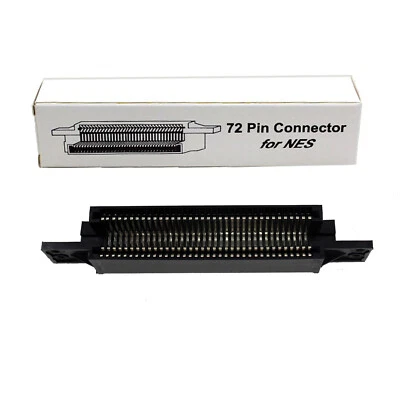 For NES 72 Pin Connector Replacement Cartridge Slot Games Console Repair Parts - Image 1 of 4