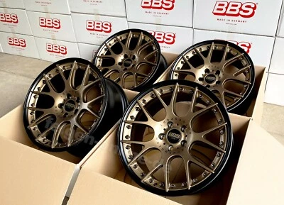 BBS CH-R2 Bronze 4 Felgen 10,5 x 22 Zoll ET15 CH7205 Audi RS6 Typ C8 F2 + ABE - Bild 1 von 3