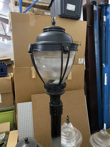 Vintage NYC Main Street Single Street Light, Led, Can Ship Cover