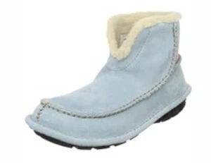 Crocs Croccasin Shearling Boot Cameo Blue Unisex M8/W10 - Picture 1 of 5