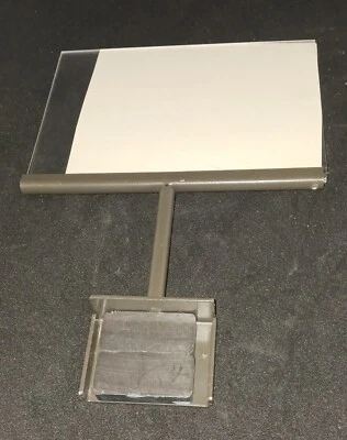 5.25" X 7" Retail Rack Acrylic Frame Magnetic on Sign Holder Card Display - Image 1 of 3