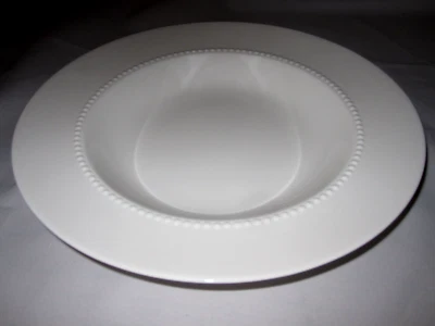 Caja Barril Perla Blanca Nikko Japón Hueso China Sopa Pasta Cuenco con Etiqueta Lote #1 Foto 1 de 3