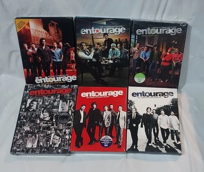 Entourage Seasons 1-5 DVD Set HBO Series Seasons 3 Part 1 +2 Season 4 Sealed New - Image 1 of 4