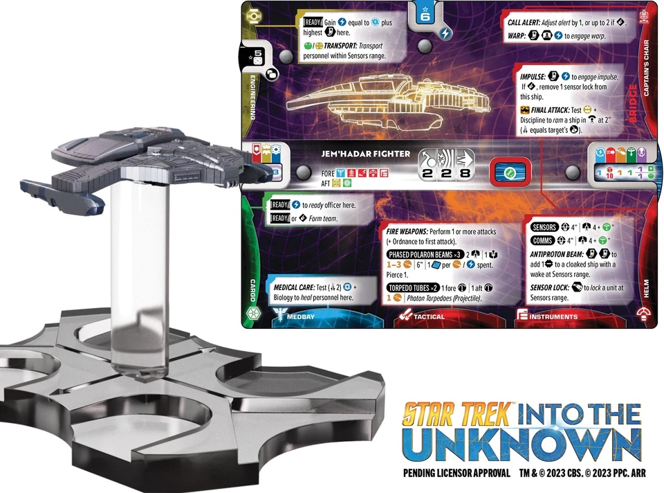 Board Games: Star Trek Into the Unknown: Federation vs. Dominion Core Set - Image 1 of 1