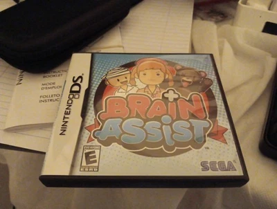 Brain Assist (Nintendo DS, 2008) Game CIB Complete Tested Vintage Authentic - Image 1 of 2